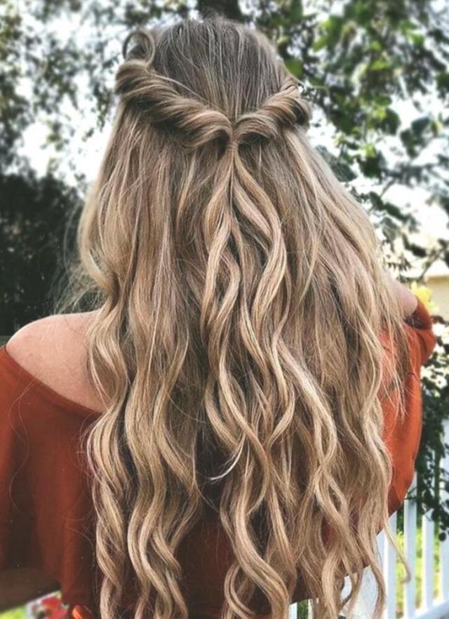 Cute long hairstyles for girls.