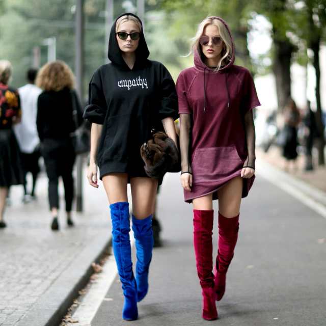 knee high boots street style How to Wear Knee High Boots with Fabulous New Fashion Outfits