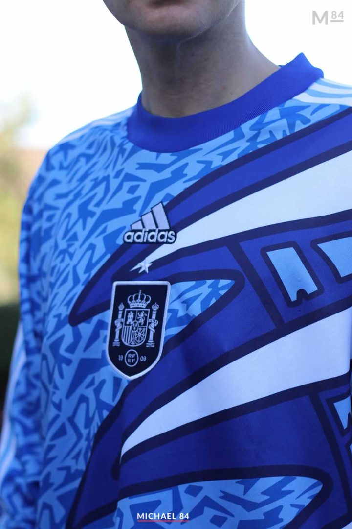 Adidas Spain Icon Goalkeeper Shirt Close Up
