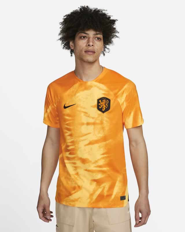Holland home shirt for the 2022 World Cup