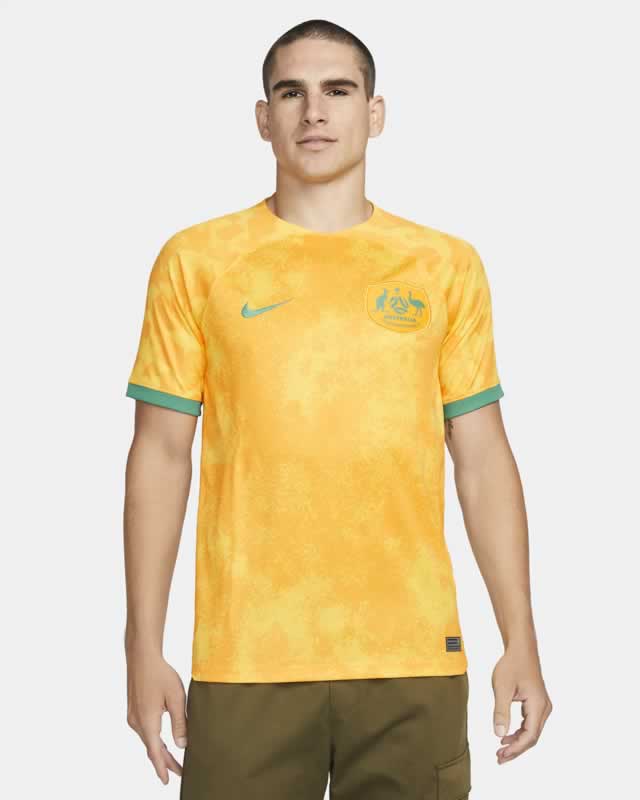 2022 world cup australia home shirt