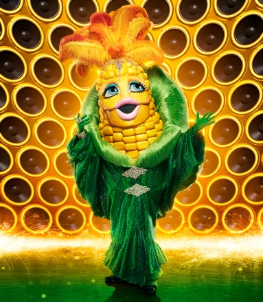 THE MASKED SINGER: Corn.  CR: Fox.  ©2022 FOX MEDIA, LLC.