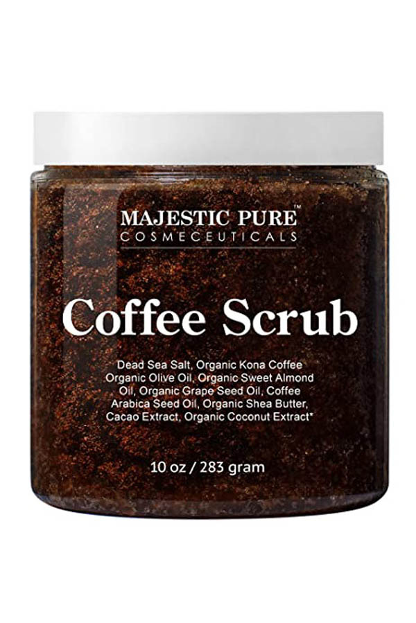 Product shot of coffee scrub.