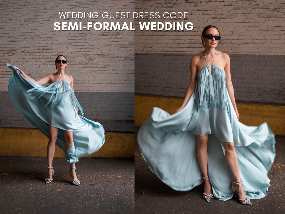 Wedding guest dress code - semi-formal