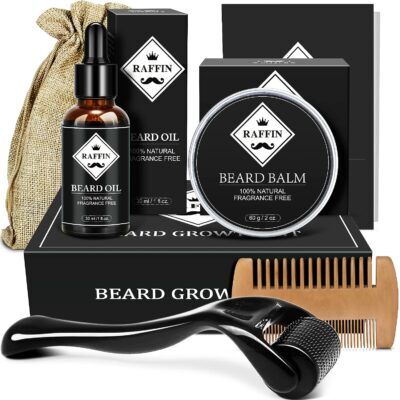 Luffin Beard Growth Oil Serum Kit