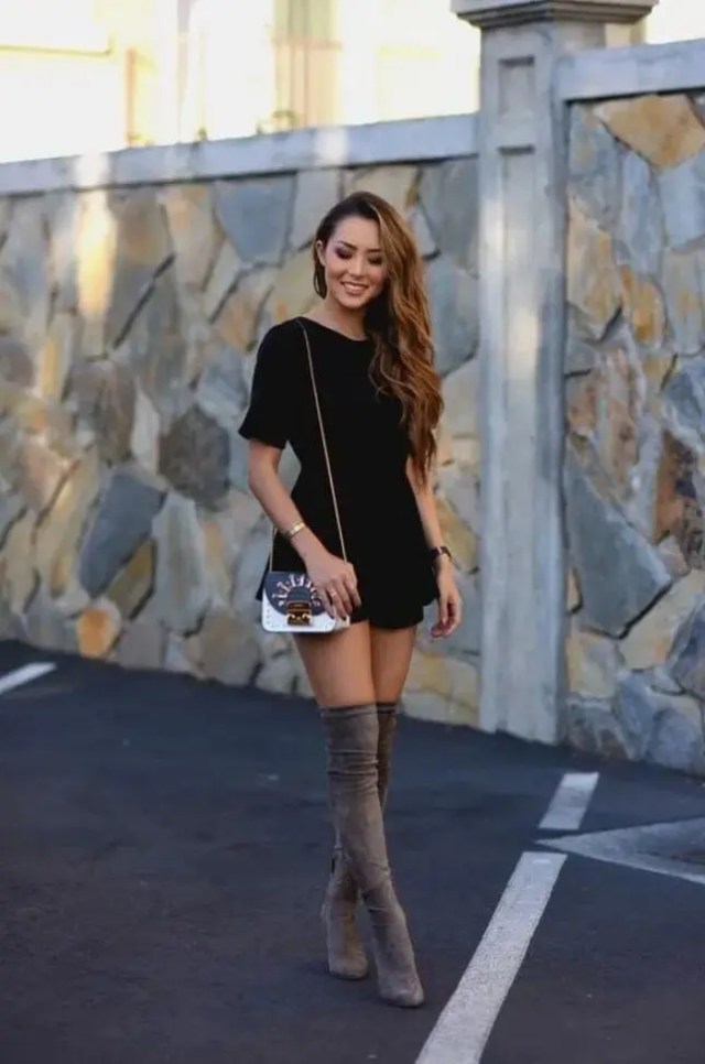 club knee high boots outfit How to Wear Knee High Boots with Fabulous New Fashion Outfits