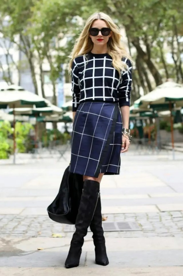 knee high boots outfit ideas for office How to Wear Knee High Boots with Fabulous New Fashion Outfits