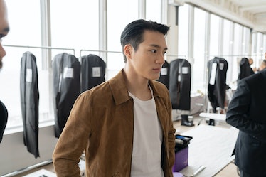 JENO arrives behind the scenes at Peter Do