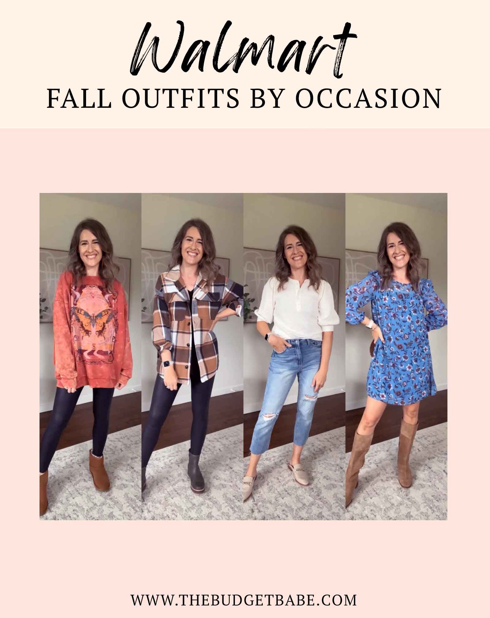 Fall clothes at Walmart (by occasion)