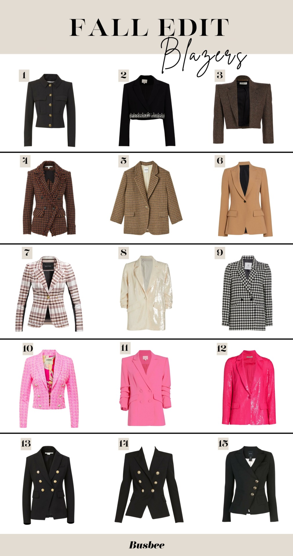 fall blazers, gorgeous fall blazers, designer fall blazers, best fall blazers, over 40 blazers, fall blazers 2022, casual blazers for women, women's blazer jackets, oversized blazers, fall blazer outfit, erin busby, busby style, over 40 fashion, alice + olivia black leather blazer, fine american coated jeans